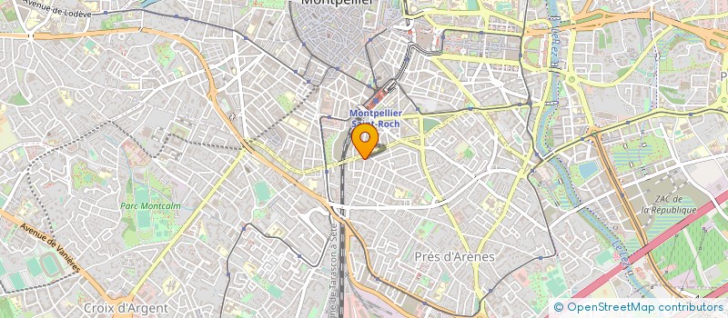 localisation de l'entreprise COMMISS METROPOLE EXPORT COMMER INDUSTRI à MONTPELLIER