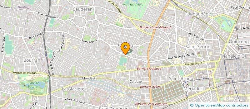 localisation de l'entreprise COMMISS REGIONALE D INAPTITUDE à BORDEAUX