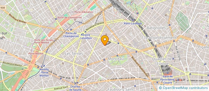 localisation de l'entreprise COMMISSAIRES ET REVISEURS ASSOCIES  PARIS