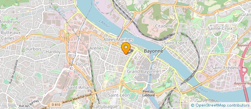 localisation de l'entreprise COMMISSION 1ERE INSTANCE CONTENTIEUX à BAYONNE