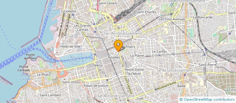 localisation de l'entreprise COMMISSION ADMIN VIEILLE BOURSE TRAVAIL à MARSEILLE
