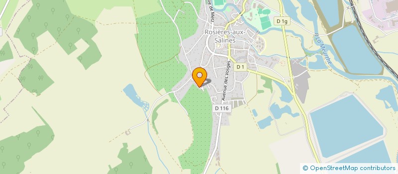 localisation de l'entreprise COMMISSION CULTURE ET ANIMATION  DOMBASLE SUR MEURTHE