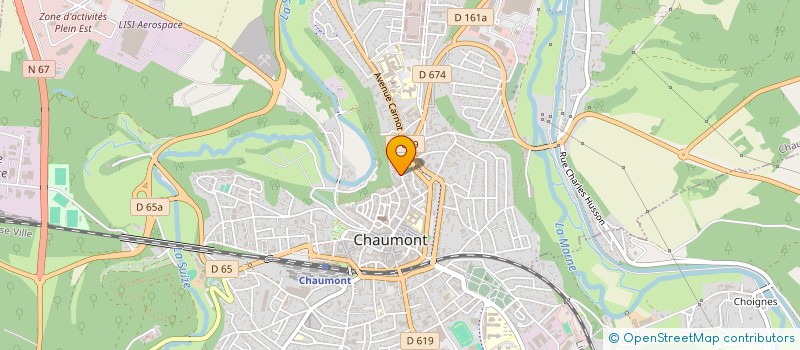 localisation de l'entreprise COMMISSION DE PROPAGANDE ELECTORALE à CHAUMONT