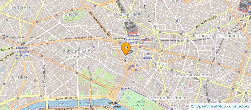 localisation de l'entreprise COMMISSION DE REGULATION DE L'ENERGIE à PARIS