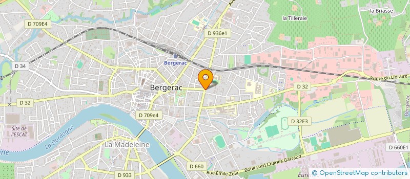 localisation de l'entreprise COMMISSION DE SURVEILLANCE CRS1 à BERGERAC