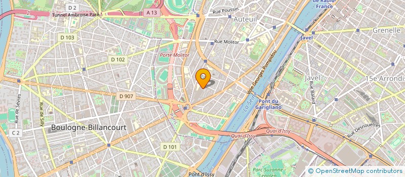 localisation de l'entreprise COMMISSION EUROPEENNE à PARIS