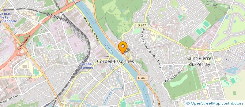 localisation de l'entreprise COMMISSION MEDIC PRIMAIRE PERMIS CONDUIR à CORBEIL-ESSONNES