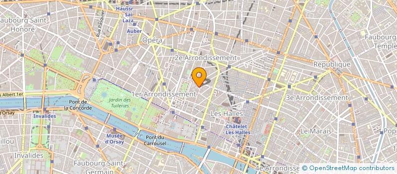 localisation de l'entreprise COMMISSION MIXTE HYGIENE BUCCO-DENTAIRE à PARIS