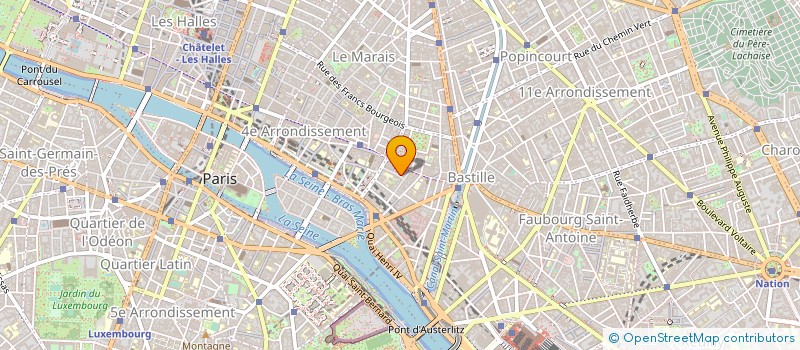 localisation de l'entreprise COMMISSION NALE QUALIF ASSIST  PARIS