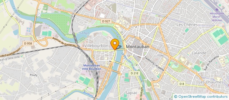 localisation de l'entreprise COMMISSION PARITAIRE LOCALE 82  MONTAUBAN