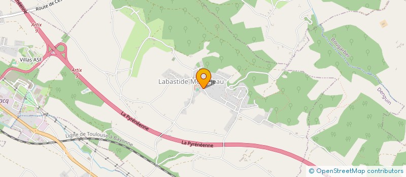 localisation de l'entreprise COMMISSION SYNDICALE COUPEU à CESCAU