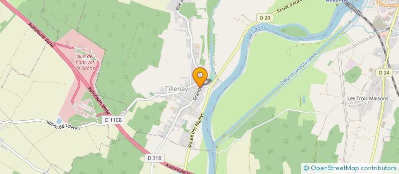 localisation de l'entreprise COMMISSION SYNDICALE DE BIENS INDIVIS DE CHAMPDOTRE PONT ET TRECLUN à CHAMPDOTRE