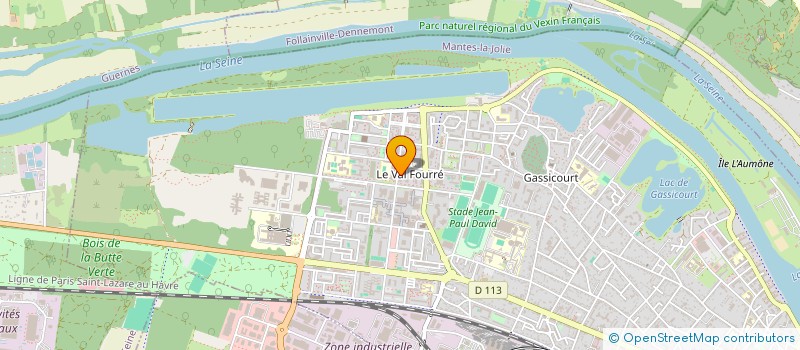 localisation de l'entreprise COMMITTECH  MANTES-LA-JOLIE