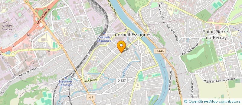 localisation de l'entreprise COMMIZARIAT à CORBEIL-ESSONNES