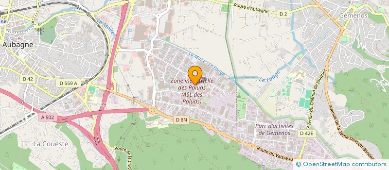 localisation de l'entreprise COMMOD AGENCY à AUBAGNE