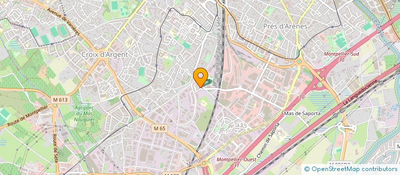 localisation de l'entreprise COMMODITIES CONNEXION  MONTPELLIER