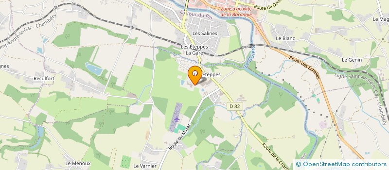 localisation de l'entreprise COMMODO à SAINT-JEAN-D'AVELANNE