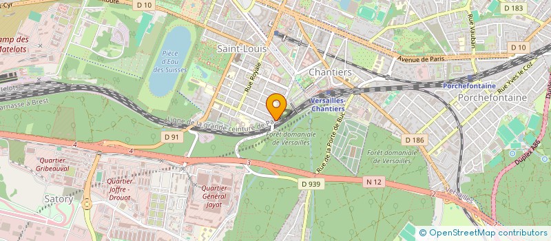 localisation de l'entreprise COMMODOR EVENTS à VERSAILLES