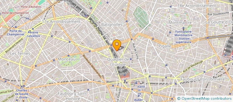 localisation de l'entreprise COMMODORE REVUE  PARIS