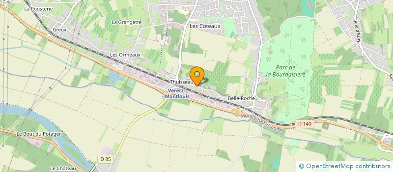 localisation de l'entreprise COMMODOS  MONTLOUIS-SUR-LOIRE