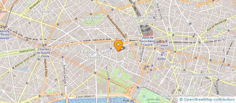 localisation de l'entreprise COMMODUS à PARIS