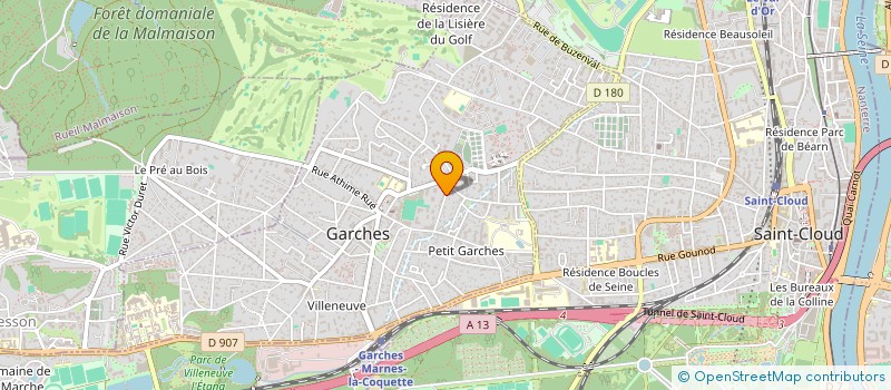 localisation de l'entreprise COMMON à GARCHES