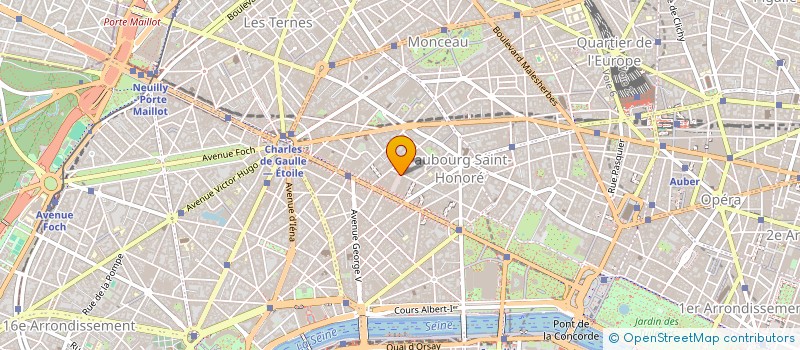 localisation de l'entreprise COMMON GOOD  PARIS 8