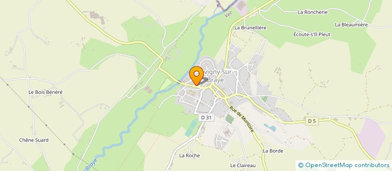 localisation de l'entreprise COMMON TP  SAVIGNY-SUR-BRAYE