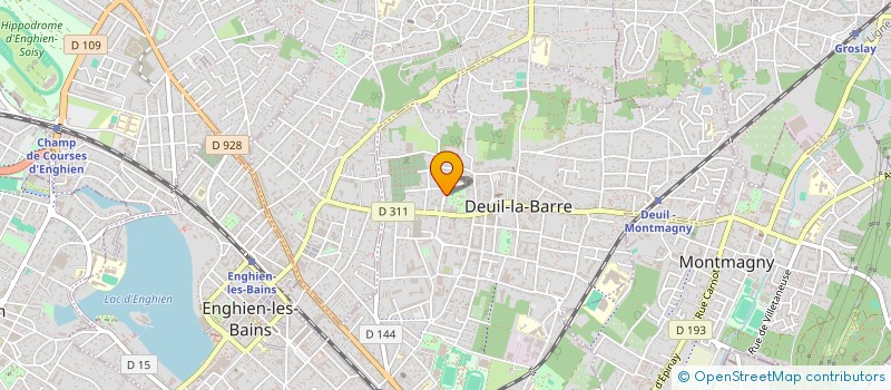 localisation de l'entreprise COMMU  DEUIL-LA-BARRE