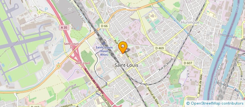 localisation de l'entreprise COMMU SOEURS ENSEI ST LOUIS à SAINT-LOUIS