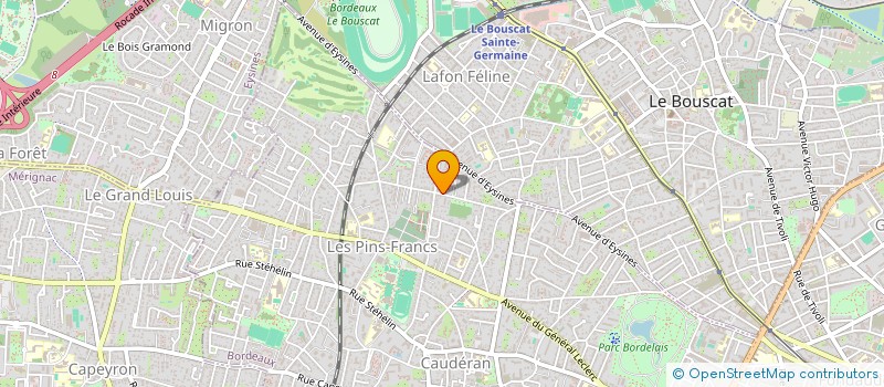 localisation de l'entreprise COMMULAN  BORDEAUX