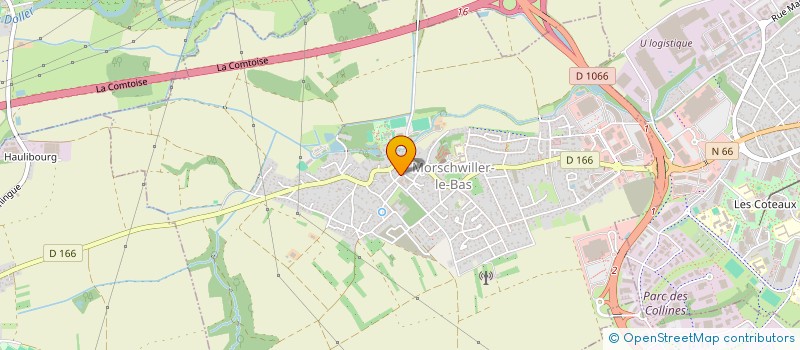 localisation de l'entreprise COMMUN ACCORD  MORSCHWILLER-LE-BAS