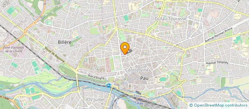 localisation de l'entreprise COMMUN VIVANT à PAU