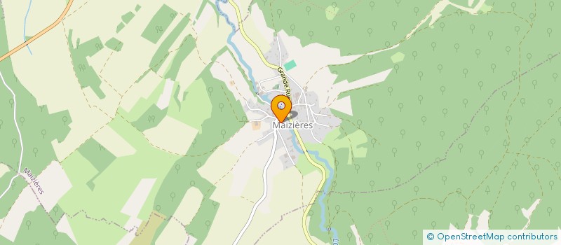 localisation de l'entreprise COMMUNALE DE CHASSE AGREEE  MAIZIERES