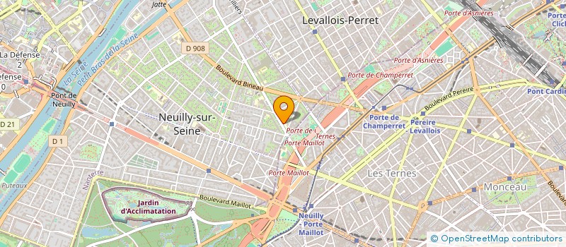 localisation de l'entreprise COMMUNAUTE APOSTOLIQUE ST FRANCOIS à NEUILLY-SUR-SEINE