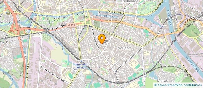localisation de l'entreprise COMMUNAUTE AUX PIEDS DE JESUS à STRASBOURG