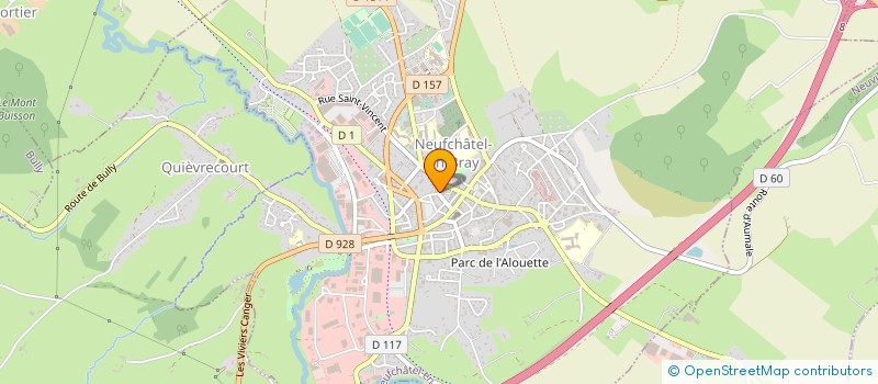 localisation de l'entreprise COMMUNAUTE BRAY-EAWY à NEUFCHATEL-EN-BRAY
