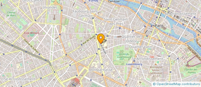 localisation de l'entreprise COMMUNAUTE BREBEUF  PARIS