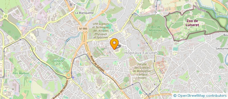 localisation de l'entreprise COMMUNAUTE BRICKS MANAGEMENT SAS à MONTPELLIER