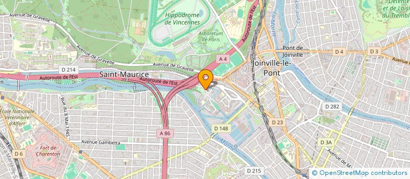 localisation de l'entreprise COMMUNAUTE CATECHUMENALE 4 à SAINT-MAURICE