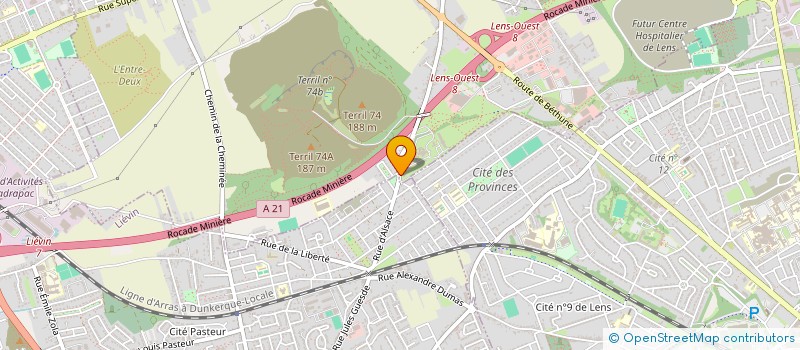 localisation de l'entreprise COMMUNAUTE CHRETIENNE LA SOURCE à LOOS-EN-GOHELLE