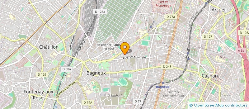 localisation de l'entreprise COMMUNAUTE CHRETIENNE PHILADELPHIE LA PAROLE (CCPP) à BAGNEUX