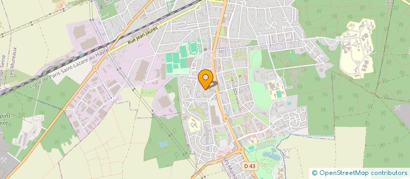 localisation de l'entreprise COMMUNAUTE CHRETIENNE RENOVEE DE FRANCE  LES MUREAUX