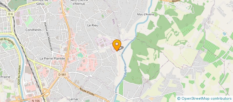 localisation de l'entreprise COMMUNAUTE CHRETIENS FRANCE à ALES