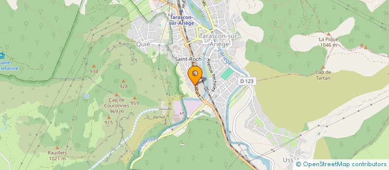 localisation de l'entreprise COMMUNAUTE COM PAYS DE TARASCON à TARASCON-SUR-ARIEGE