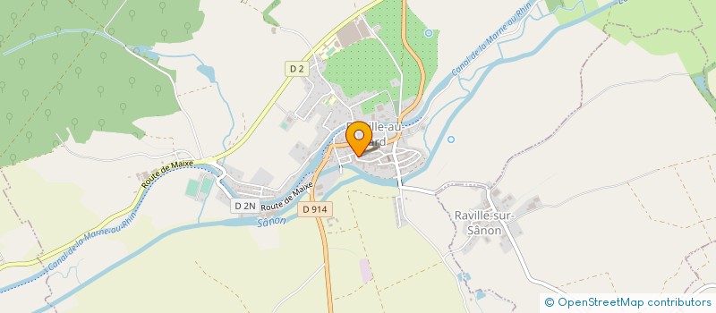 localisation de l'entreprise COMMUNAUTE COMMUNES DU PAYS DU SANON à EINVILLE-AU-JARD