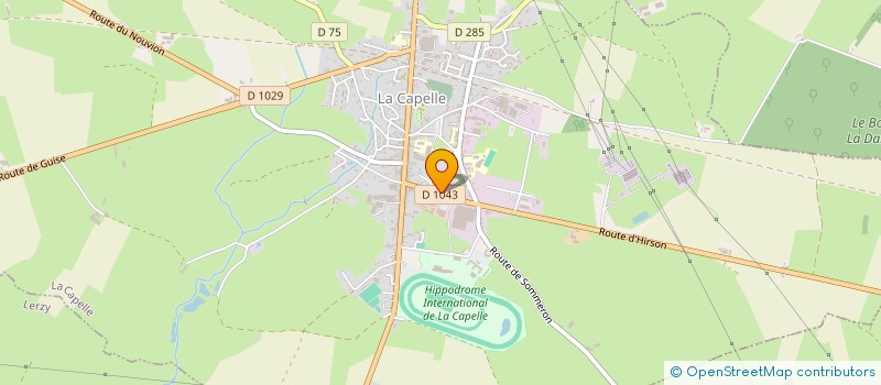 localisation de l'entreprise COMMUNAUTE COMMUNES THIERACHE DU CENTRE à LA CAPELLE
