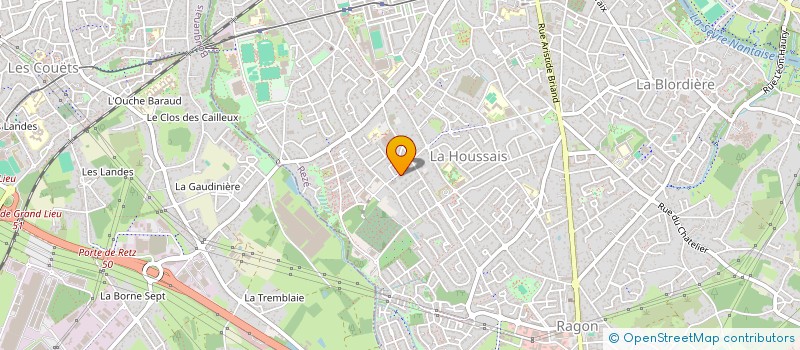 localisation de l'entreprise COMMUNAUTE CONGOLAISE 242 EN PAYS DE LA LOIRE  REZE