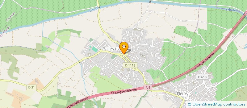 localisation de l'entreprise COMMUNAUTE COUVENT D'OULIAS  COURSAN