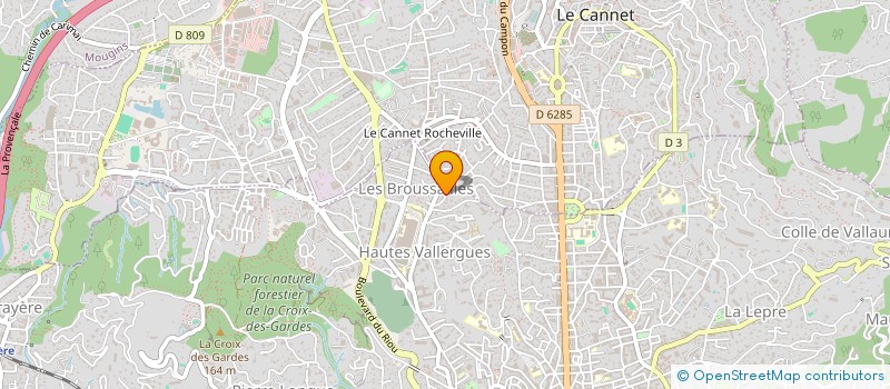 localisation de l'entreprise COMMUNAUTE D'AGGLOMERATION CANNES PAYS DE LERINS à CANNES